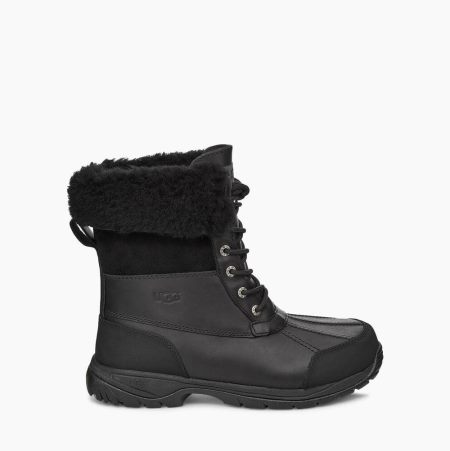 UGG Butte Black Slippers for Men (TGOD76239)